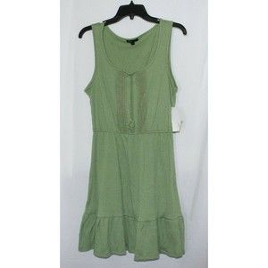Bebop Women's Juniors Misses Casual Dress Size XS Color Avocado
